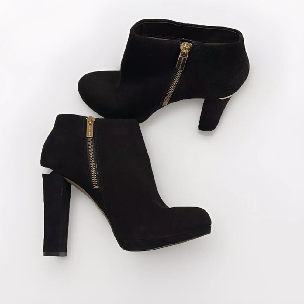 NEW! Women’s Michael Kors Black Ankle Boots Suede Size 8.5 Medium